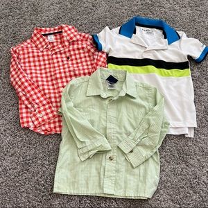 Boys 3T Dress Shirt Bundle (3 Shirts)